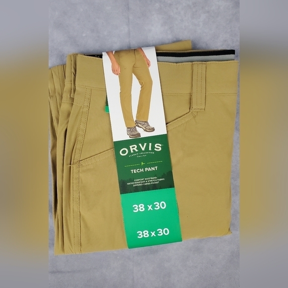 Orvis Men's Quick-Dry Light weight‎ Pants Size 38×30 - Picture 2 of 10